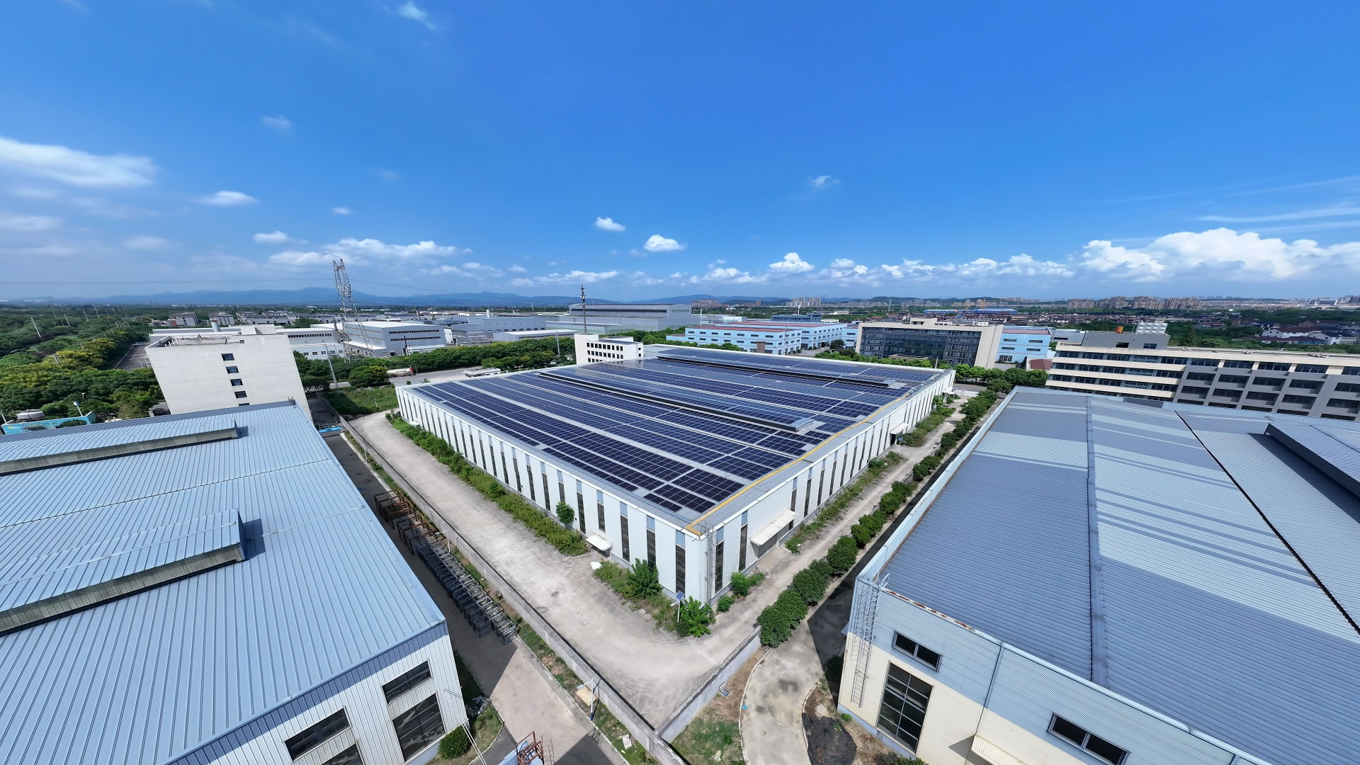 Photovoltaic power generation project of machinery enterprise in Huzhou, China